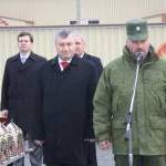 Эдуард Кокойты поздравил сотрудников четвертой российской военной базы с Новым годом